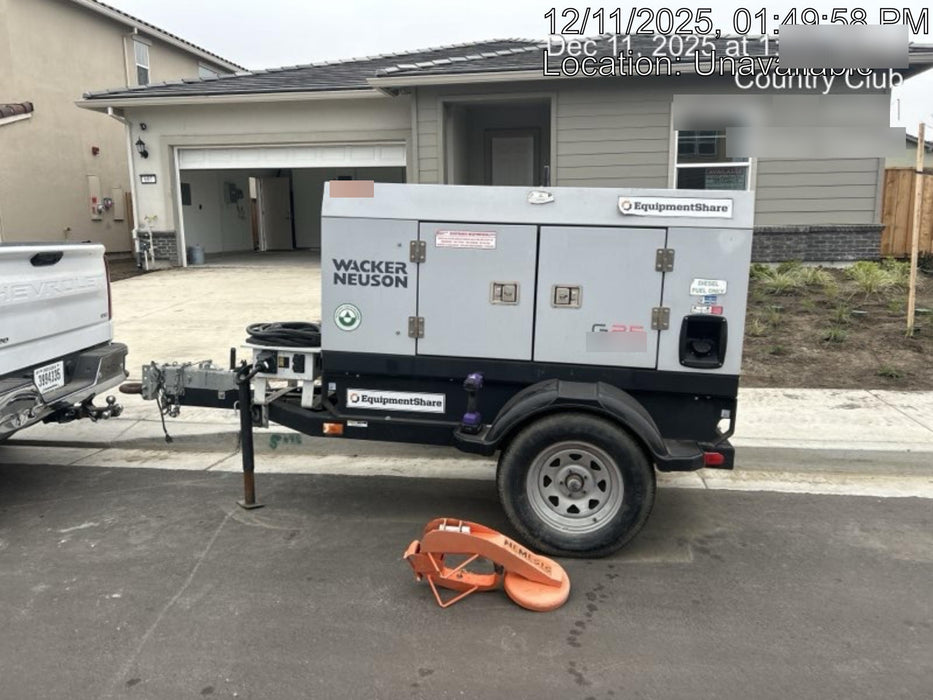 2019 WACKER NEUSON G25