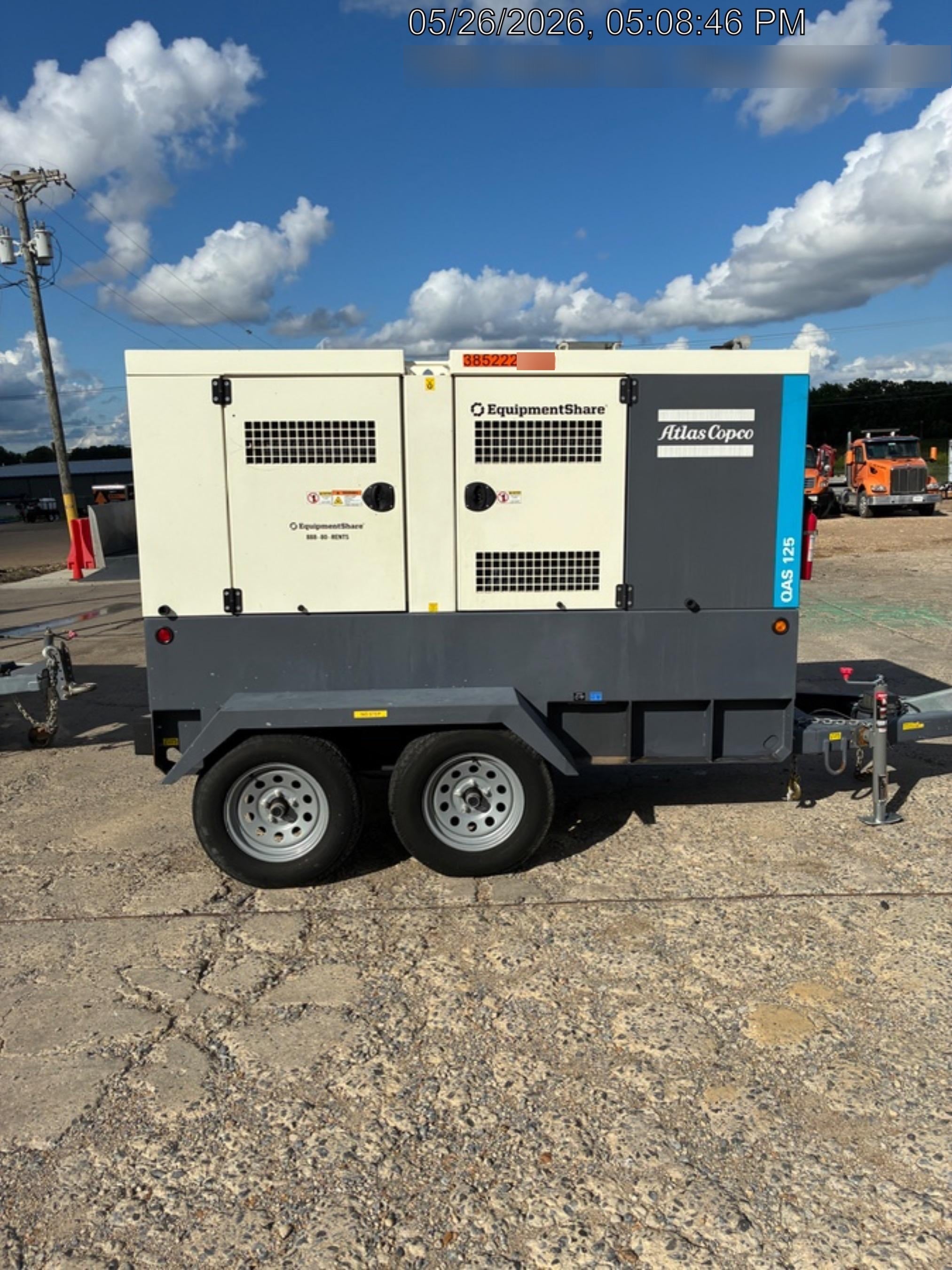 2023 ATLAS COPCO QAS 125