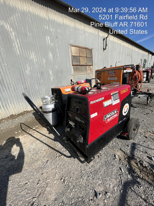 2021 Lincoln Electric Ranger 305 LPG K3430-1, Ranger 305 LPG, Undercarriage, Tank Holder & Strap, 10kw AC Gen, 25hp Kohler LPG Eng