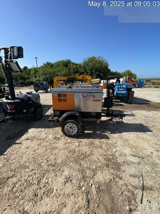 2021 Lincoln Electric Vantage 322 Vantage 322 Ready Pak 3 w/ Telematics & Decals, ORANGE (includes trailer, cable rack, fender light kit)