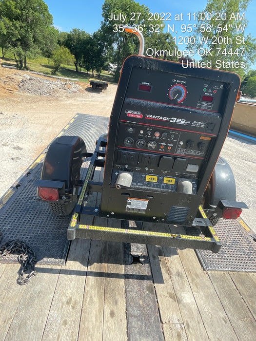 2021 Lincoln Electric Vantage 322 VANTAGE 322 READY-PAK 3