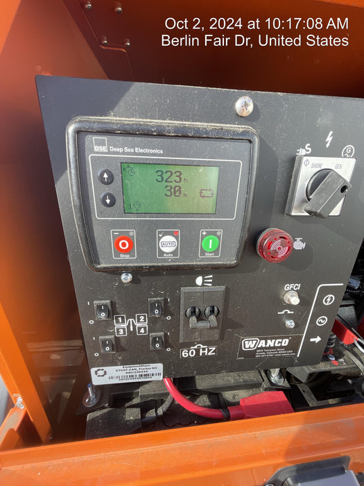 2024 Wanco WLTT-4MM4K Diesel, Deep Sea Controller, Shore Power Plug, Auto Start, (4) 350W LED Floodlights, 4kW Generator, 60 Gal Fuel Tank, 2" Ball, T3