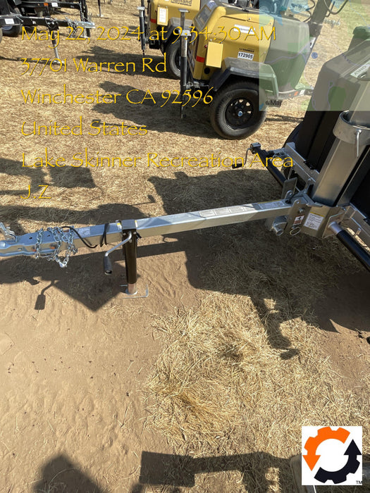 2024 Wanco WLTT-4MM4K Diesel, Deep Sea Controller, Shore Power Plug, Auto Start, (4) 350W LED Floodlights, 4kW Generator, 60 Gal Fuel Tank, 2" Ball, T3