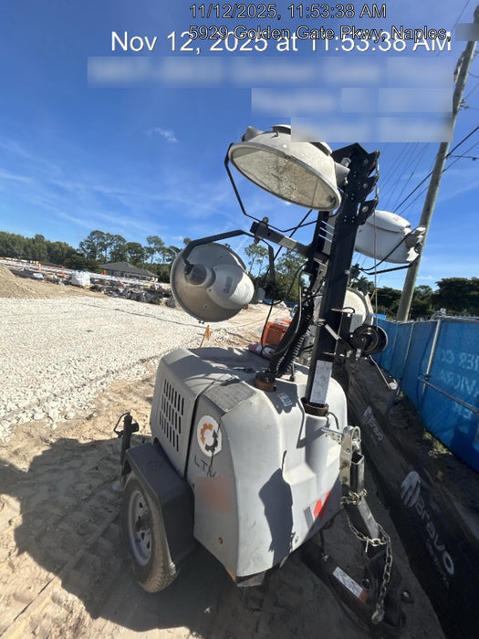 2019 Wacker Neuson LTV6L-MH Wacker Neuson LTV6L Mobile Light Tower w/Fuel Level Sensor Installed