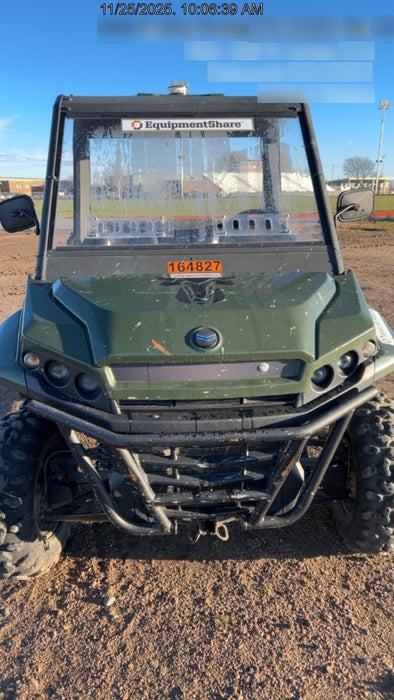 2021 Yanmar YU1000 Canopy, Steel Wheel, Poly WindShield, Beacon, Backup Alarm