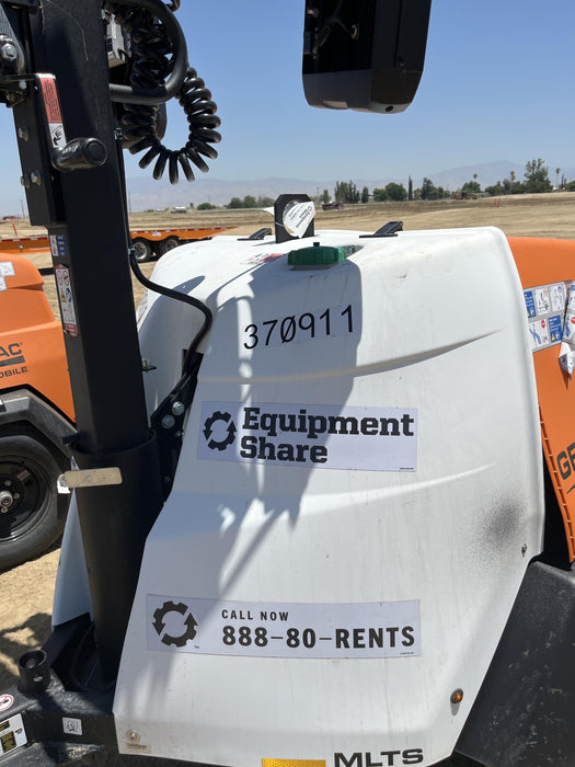 2023 Generac MLT2 Diesel, Flex Switch 120V Input, Powerzone Controller, 
(4) 320W LED Lights, 4kW Generator, 39.9 Gal Fuel Tank, 2" Ball, T3