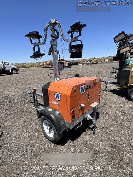 2024 Wanco WLTT-4MM4K Diesel, Deep Sea Controller, Shore Power Plug, Auto Start, (4) 350W LED Floodlights, 4kW Generator, 60 Gal Fuel Tank, 2" Ball, T3