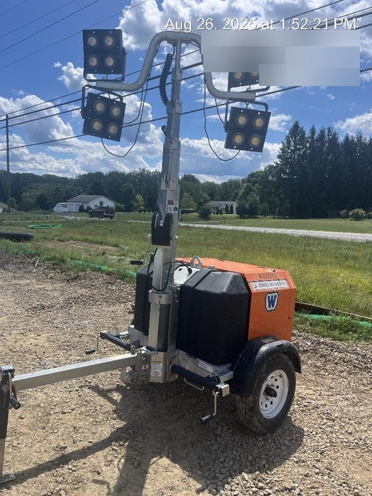 2024 Wanco WLTT-4MM4K Diesel, Deep Sea Controller, Shore Power Plug, Auto Start, (4) 350W LED Floodlights, 4kW Generator, 60 Gal Fuel Tank, 2" Ball, T3