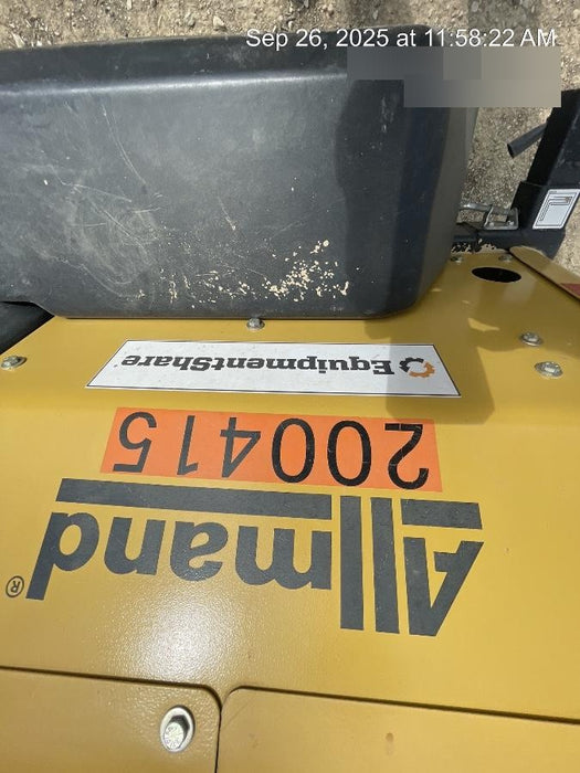 2022 Allmand NLV3GR (4) LED Light Fixture 350W, 23' Vertical Mast, 3kW Prime, Towable, Deep Sea L401, Leveling Jacks, Yanmar T4F 5.8hp