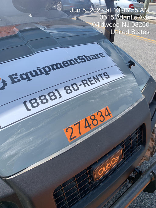 2023 Club Car CA1700D Canopy, Diesel, 4 Passenger