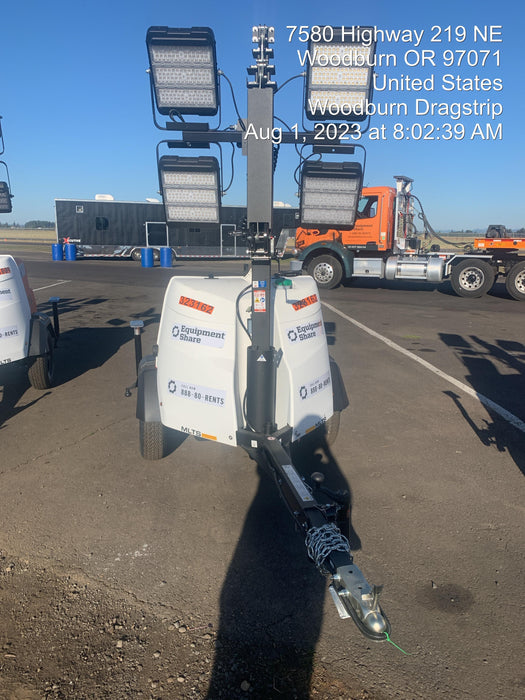 2023 Generac MLT2 Diesel, Flex Switch 120V Input, Powerzone Controller, (4) 320W LED Lights, 4kW Generator, 39.9 Gal Fuel Tank, 2" Ball, T3