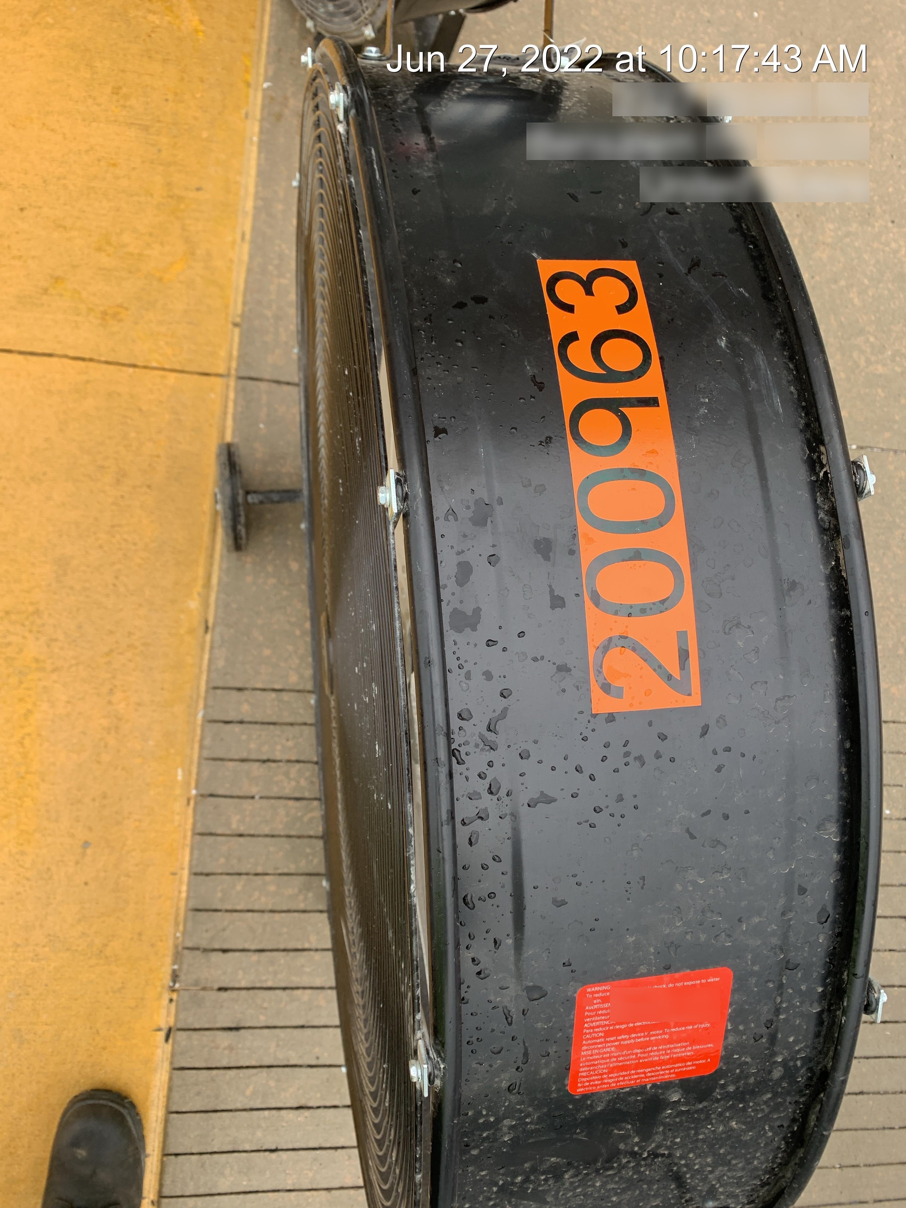 2022 UTILITECH 36" Fan
