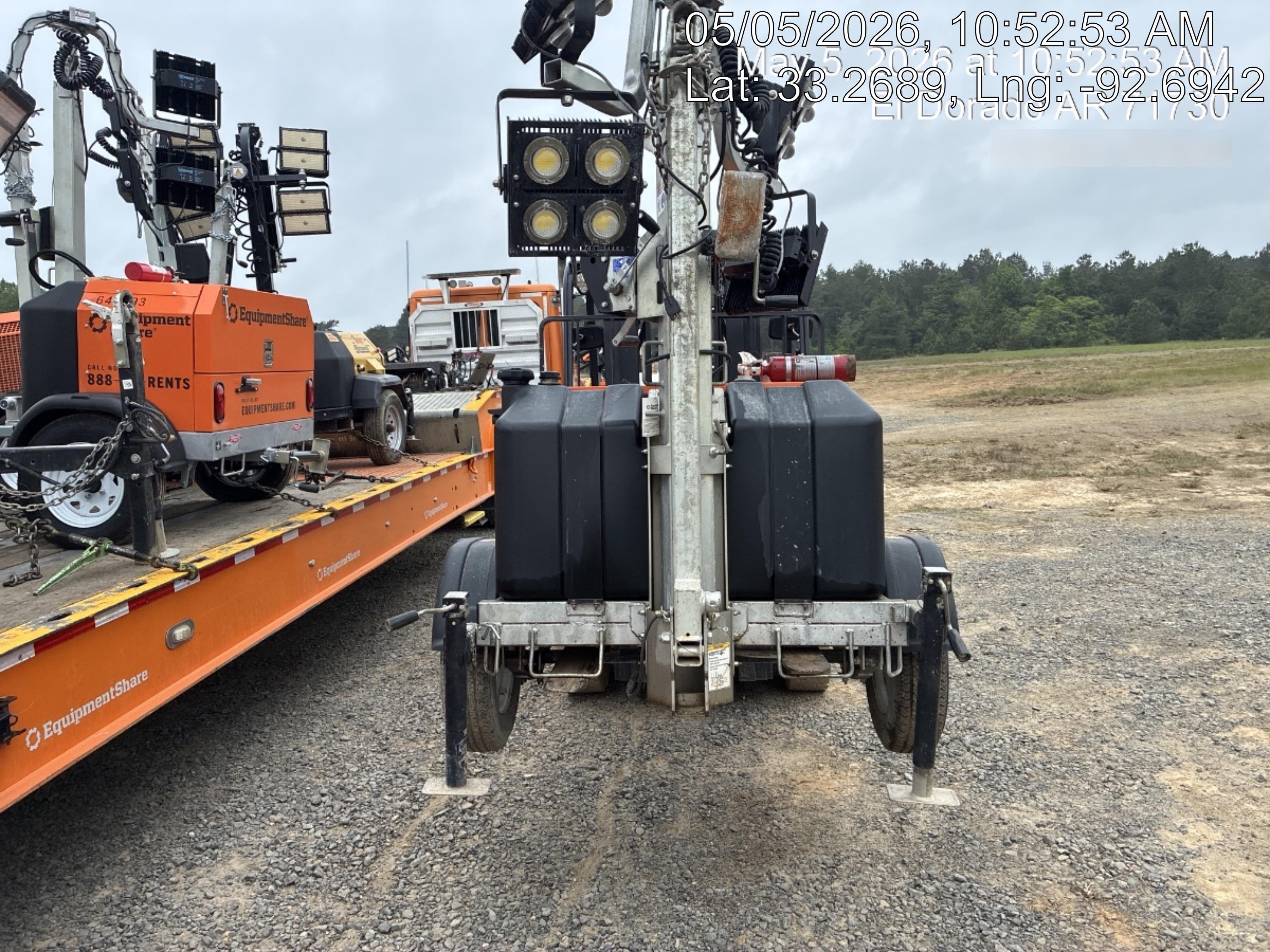 2024 Wanco WLTT-4MM4K Diesel, Deep Sea Controller, Shore Power Plug, Auto Start, (4) 350W LED Floodlights, 4kW Generator, 60 Gal Fuel Tank, 2" Ball, T3