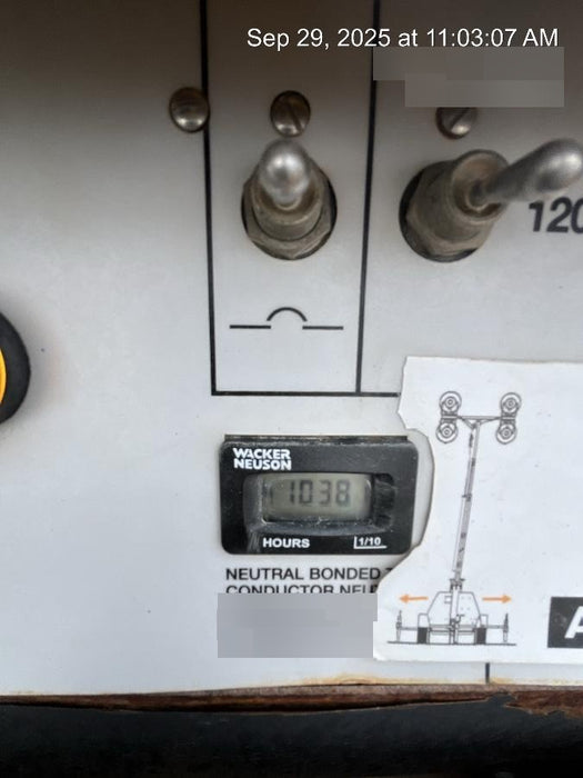 Wacker Neuson LTV6K-MH Wacker Neuson LTV6K Towable Light Tower