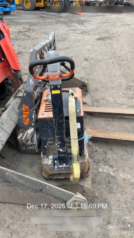 2023 Multiquip MVH158 Honda GX200, 17" Plate, Gas