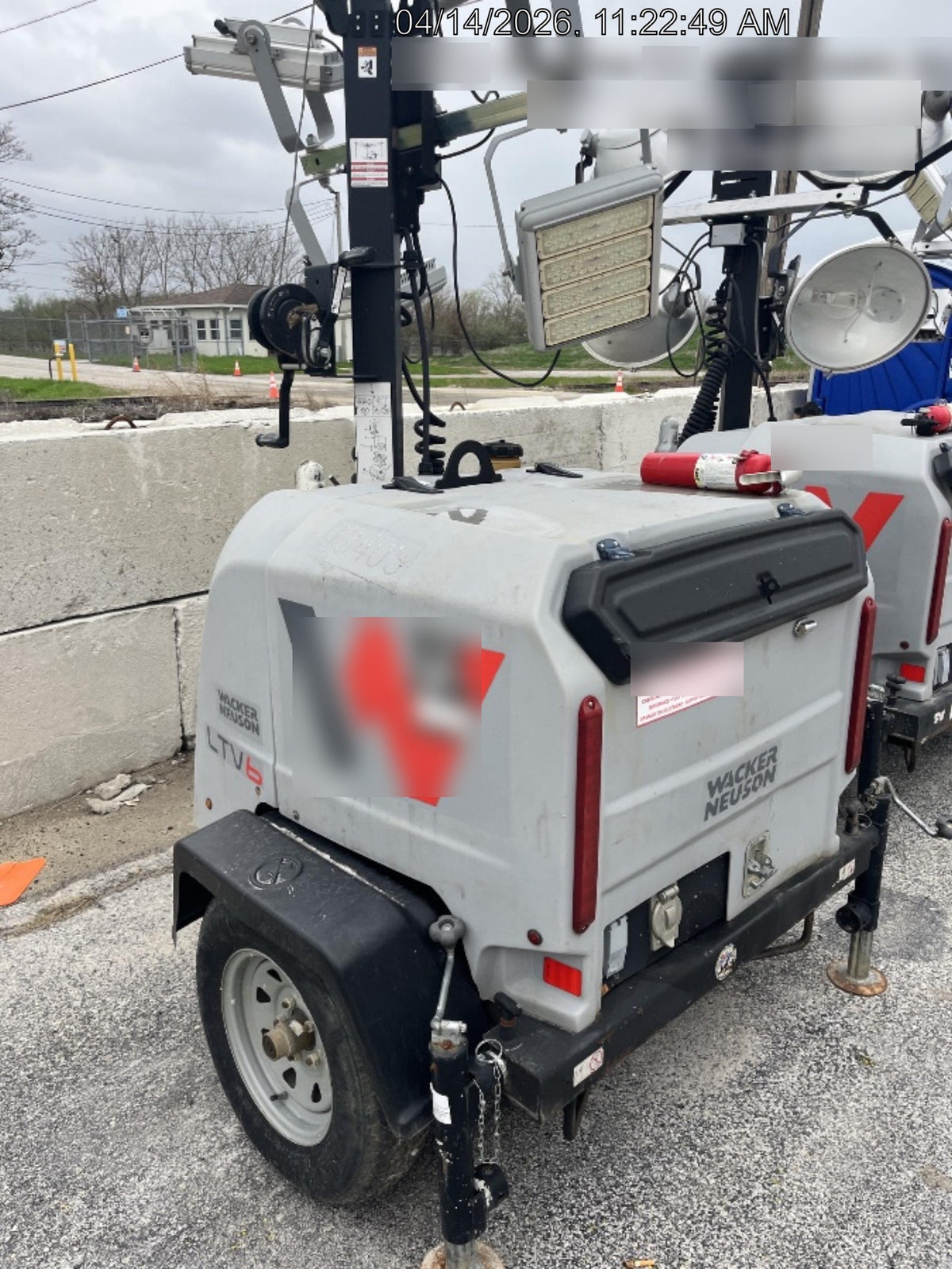 2019 Wacker Neuson LTV6K-LED LED Lighting, ES Track Hardware, Fuel Level Sensor
