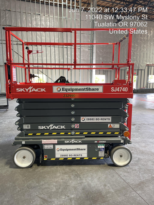 2022 SKYJACK SJ4740