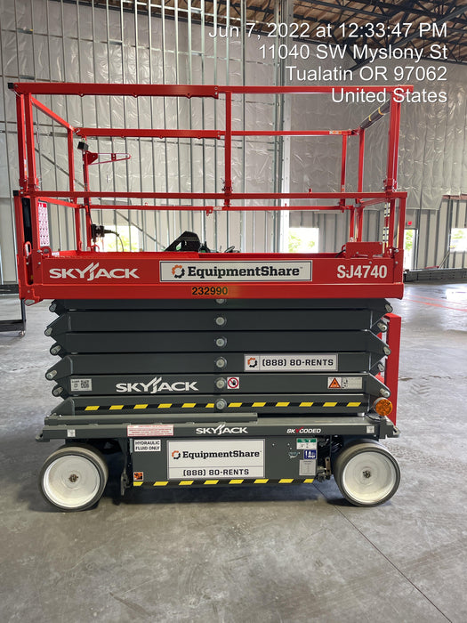 2022 SKYJACK SJ4740