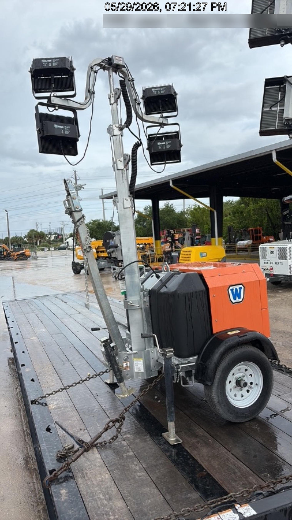 2023 Wanco WLTT-4MM4K Diesel, Deep Sea Controller, Shore Power Plug, Auto Start, (4) 350W LED Floodlights, 4kW Generator, 60 Gal Fuel Tank, 2" Ball, T3