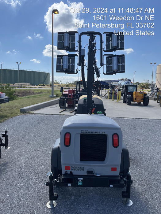 2024 Wacker Neuson LTT4 Diesel, Kohler KDW702, Deep Sea Controller, Auto Start, LED 320W, Bypass Outlet, T3