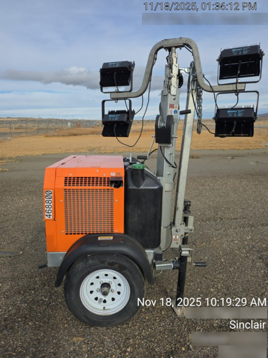 2024 Wanco WLTT-4MM4K Diesel, Deep Sea Controller, Shore Power Plug, Auto Start, (4) 350W LED Floodlights, 4kW Generator, 60 Gal Fuel Tank, 2" Ball, T3