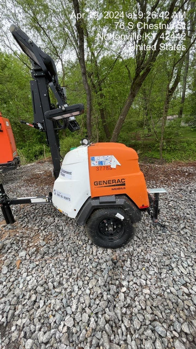 2023 Generac MLT2 Diesel, Flex Switch 120V Input, Powerzone Controller, 
(4) 320W LED Lights, 4kW Generator, 39.9 Gal Fuel Tank, 2" Ball, T3