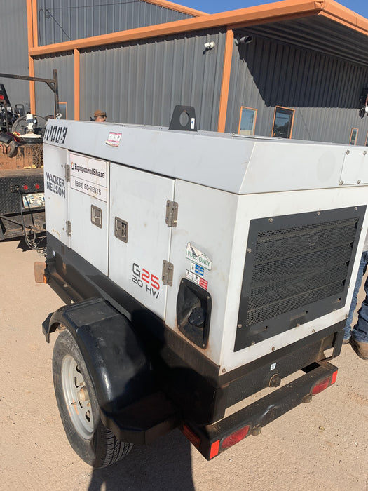 2018 WACKER NEUSON G25