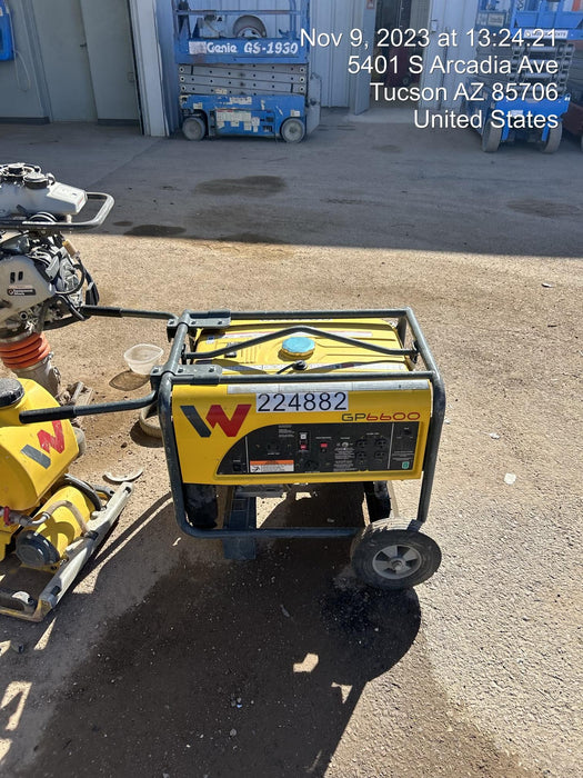 2022 WACKER NEUSON GP6600A