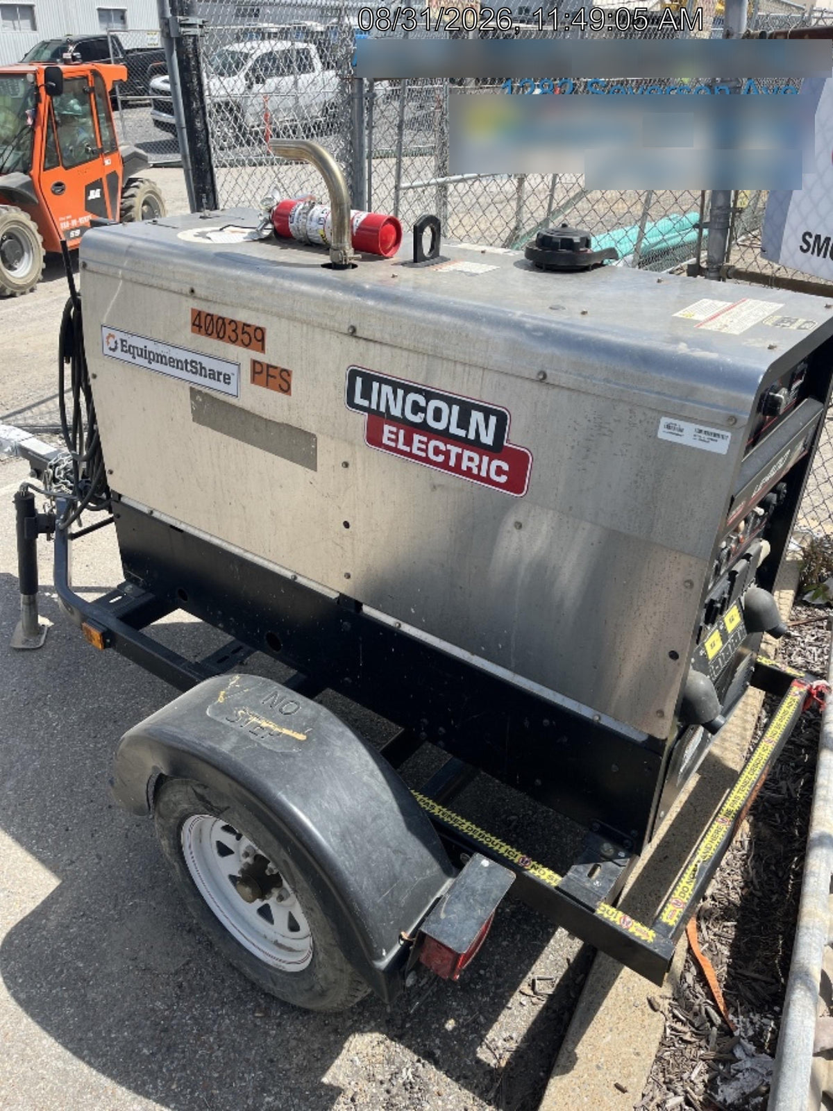 2024 Lincoln Electric LE400 Kubota V1505, Trlr, Cable Rack, Light Kit, ES Decals, T3