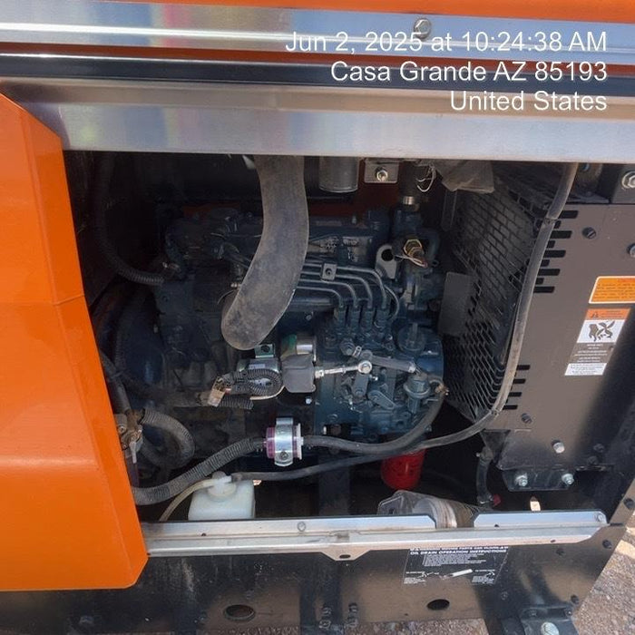 2023 Lincoln Electric LE400 Kubota V1505, Trlr, Cable Rack, Light Kit, ES Decals, T3