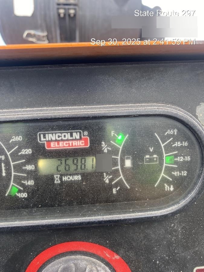 2021 Lincoln Electric Vantage 549X Ready Pak 3, ORANGE (includes trailer, cable rack, fender light kit)