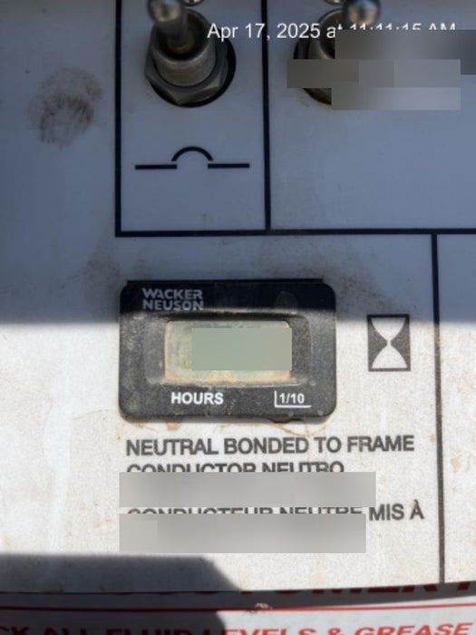 2018 Wacker Neuson LTV6L-MH Wacker Neuson LTV6L Mobile Light Tower w/Fuel Level Sensor Installed