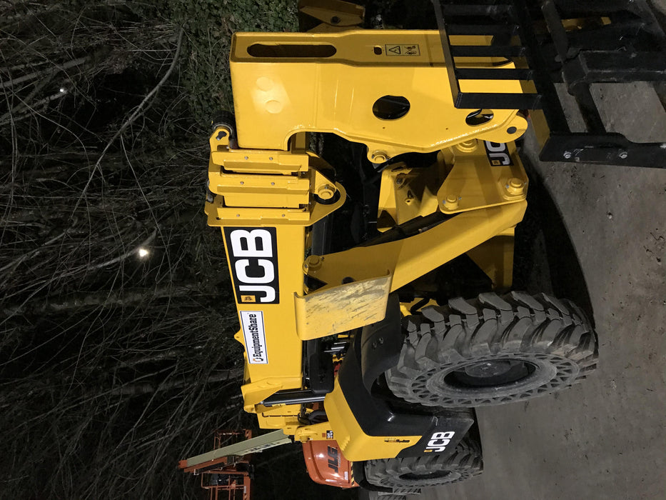 2020 JCB 510-56 Canopy, Solid Tires, Work Lights, Beacon, Aux Hydraulics, Back up Alarm, Lifting Eye, ES Decals