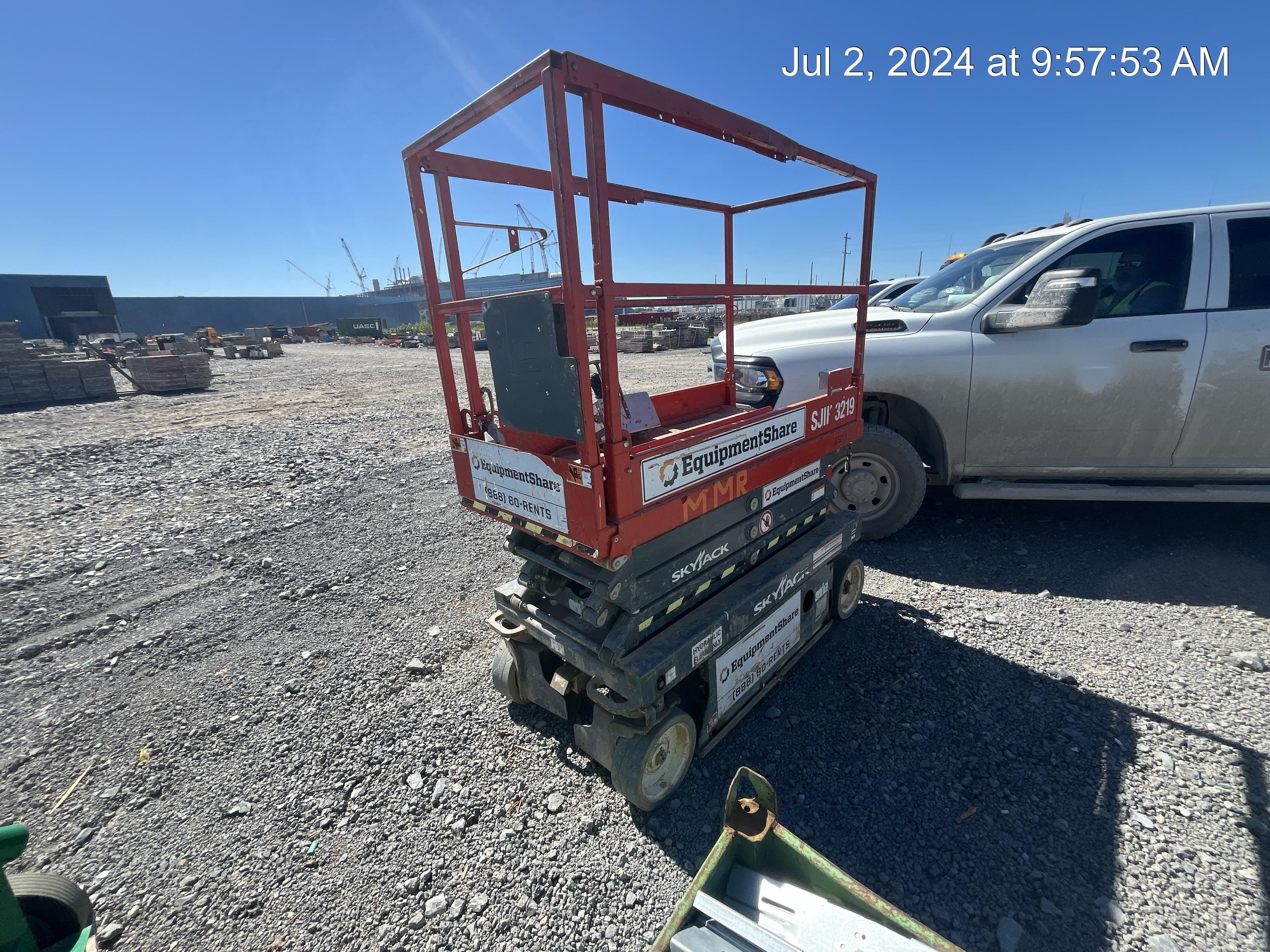 2019 Skyjack SJIII-3219 Standard Options, Trojan Batteries