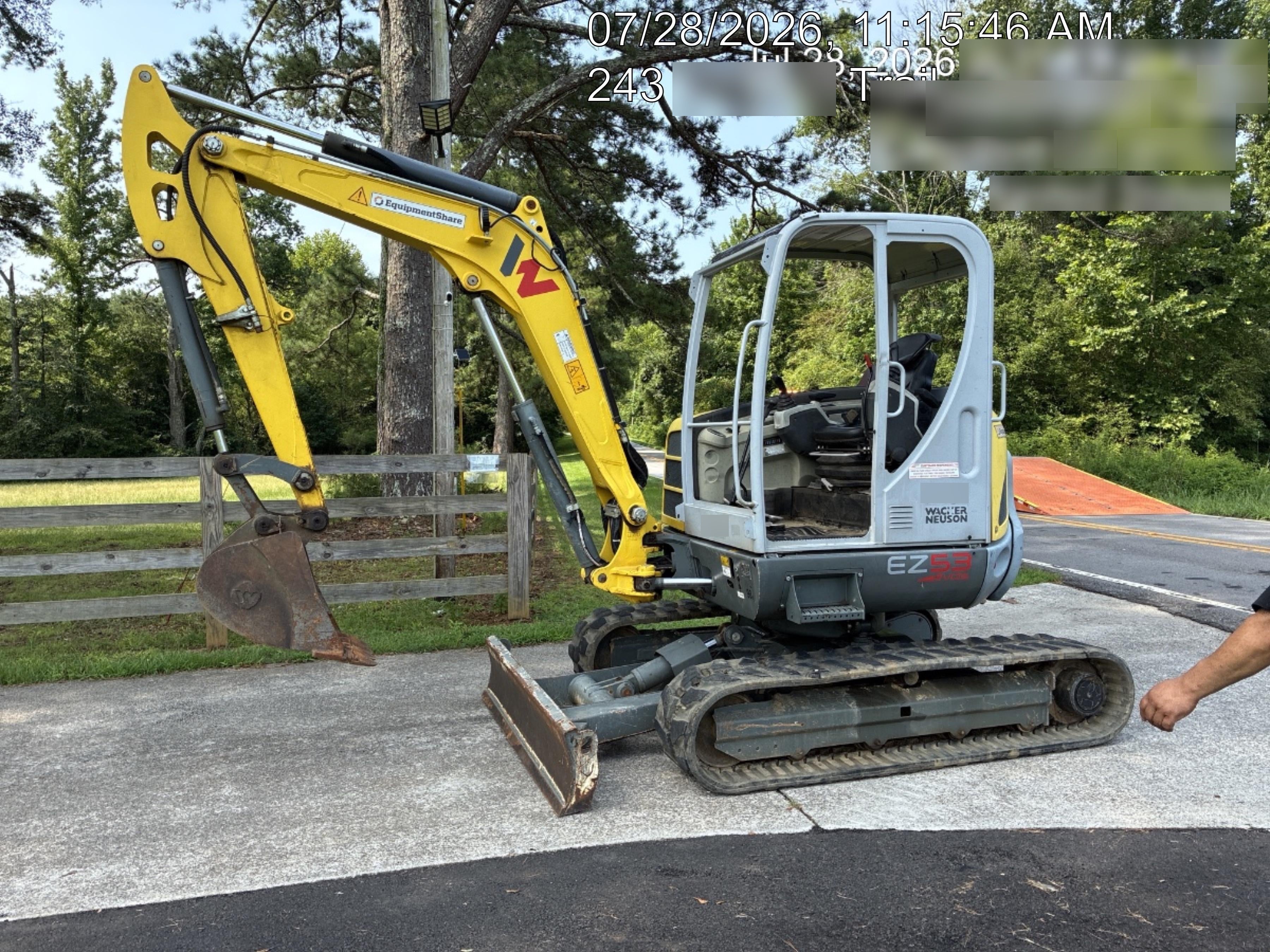 2019 WACKER NEUSON EZ53