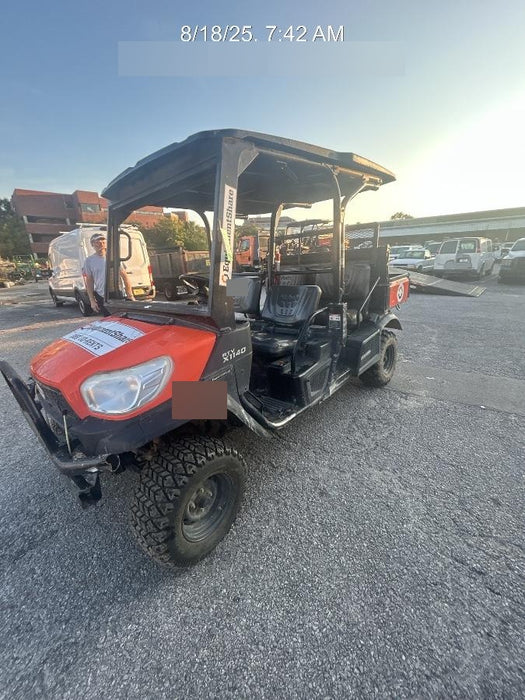 2019 Kubota RTV-X1140W-H 4WD, LED Strobe, Windshield Tempered Glass, Plastic Canopy, Wire Harness Kit, Backup Alarm