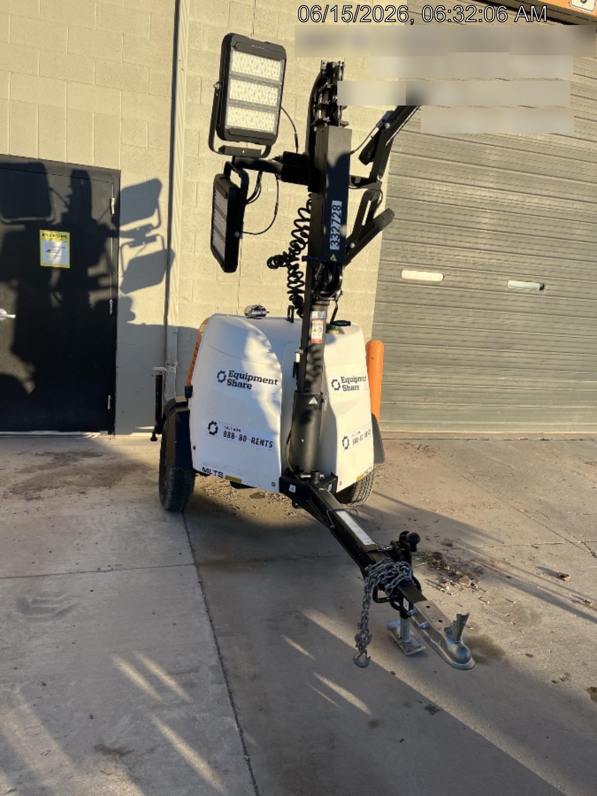 2023 Generac MLT2 Diesel, Flex Switch 120V Input, Powerzone Controller, (4) 320W LED Lights, 4kW Generator, 39.9 Gal Fuel Tank, 2" Ball, T3