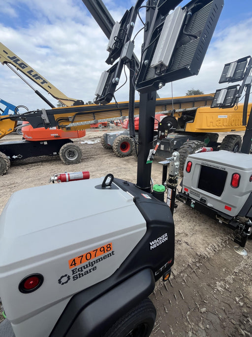 2024 Wacker Neuson LTT4 Diesel, Kohler KDW702, Deep Sea Controller, Auto Start, LED 320W, Bypass Outlet, T3