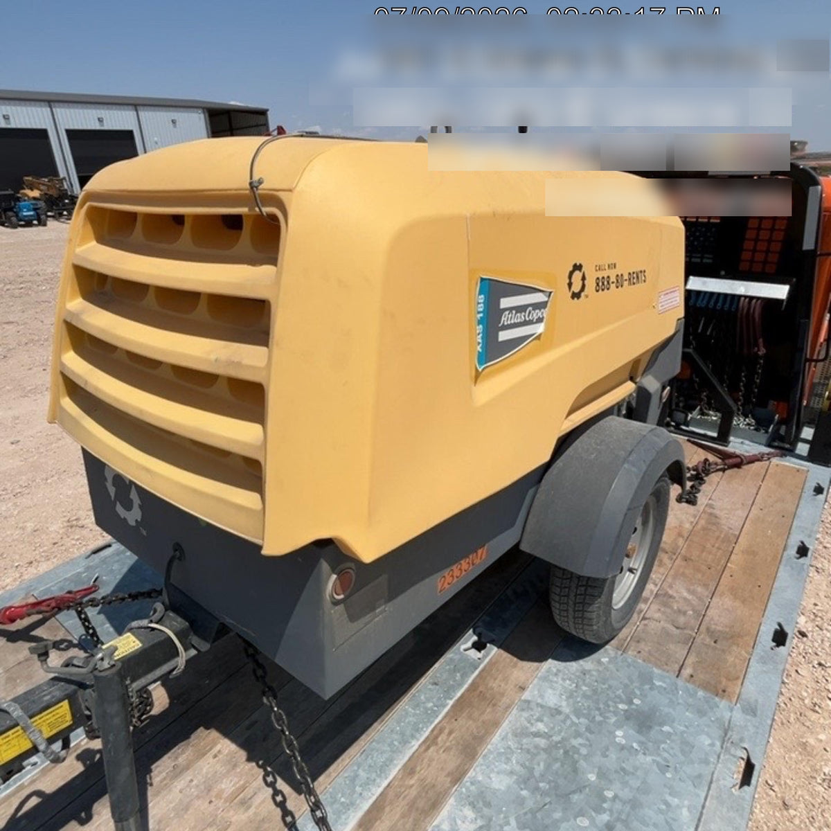 2022 ATLAS COPCO XAS188 CWK