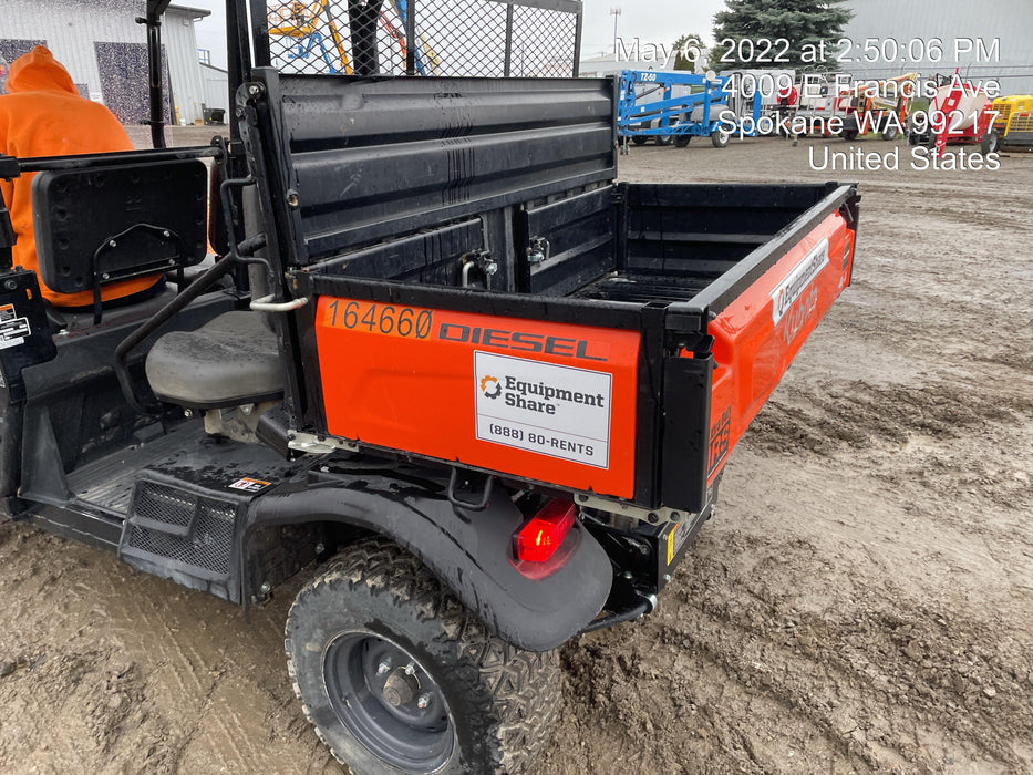 2021 Kubota RTV-X1140W-H Plastic Canopy, Windshield Acrylic Clear, LED Strobe Light, Wire Harness Kit, Back up Alarm