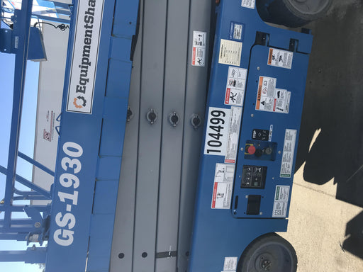 2020 Genie GS-1930 Fixed rails with chain entry gate - Pre A92.20