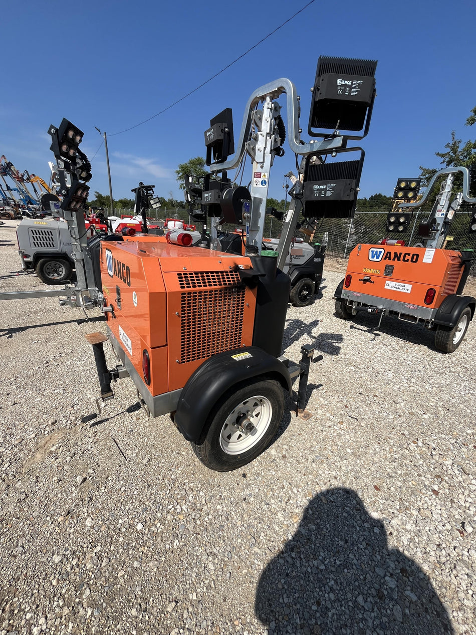 2023 Wanco WLTT-4MM4K Diesel, Deep Sea Controller, Shore Power Plug, Auto Start, (4) 350W LED Floodlights, 4kW Generator, 60 Gal Fuel Tank, 2" Ball, T3