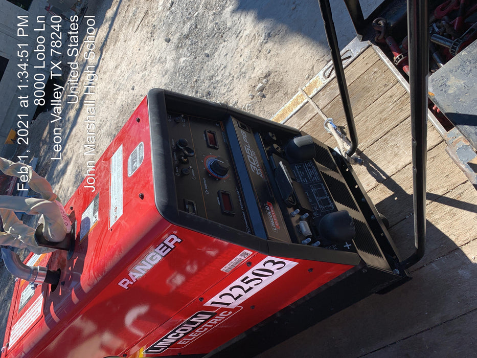 2021 Lincoln Electric Ranger 305 LPG RANGER 305 LPG ONE-PAK