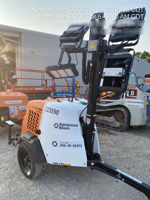 2023 Generac MLT2 Diesel, Flex Switch 120V Input, Powerzone Controller, (4) 320W LED Lights, 4kW Generator, 39.9 Gal Fuel Tank, 2" Ball, T3