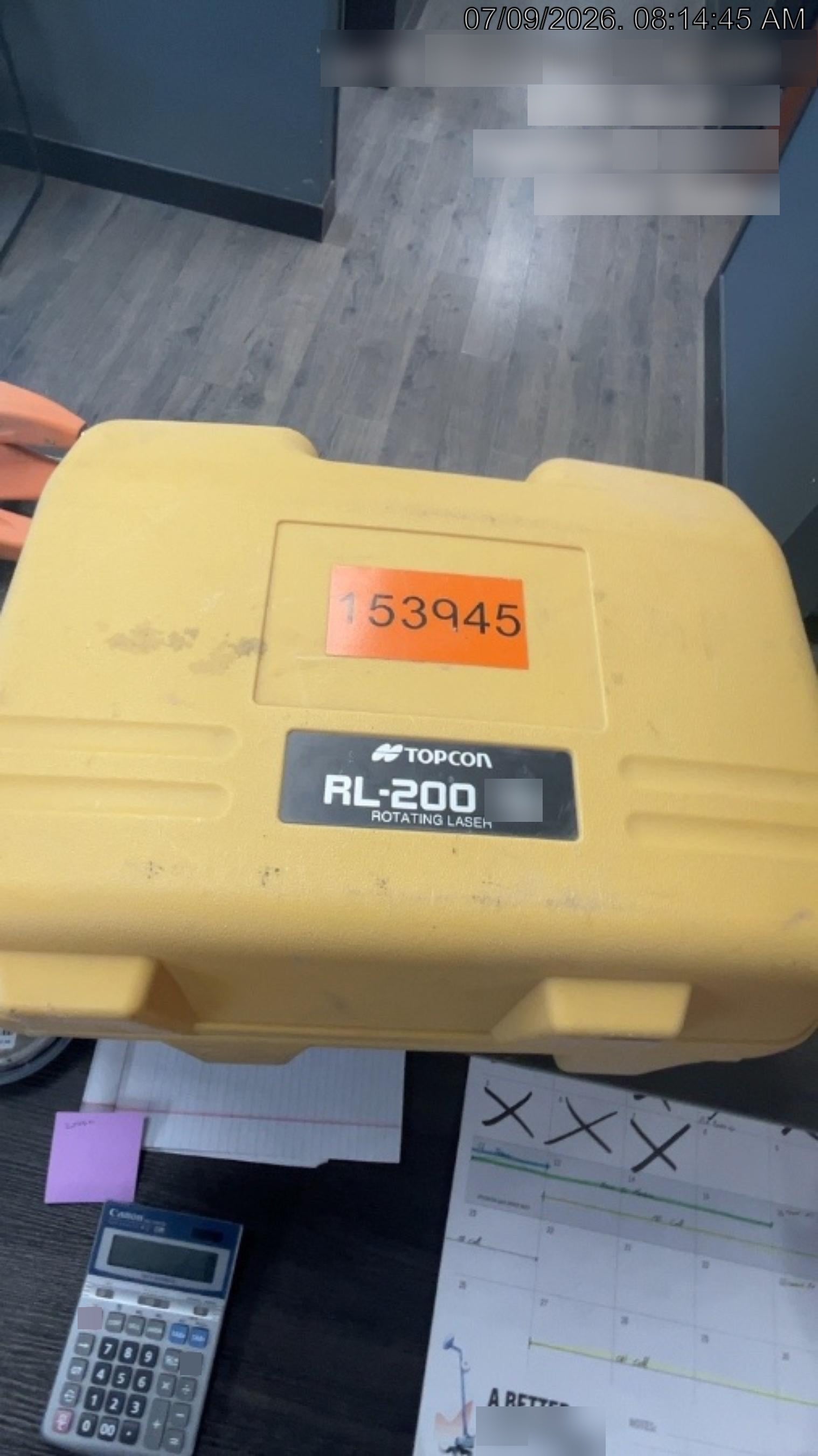 2021 TOPCON RL200