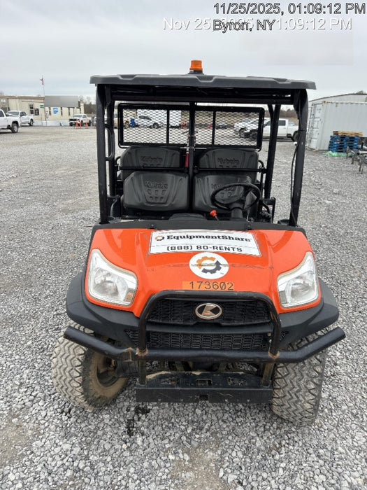 2021 Kubota RTV-X1140W-H Plastic Canopy, Windshield Acrylic Clear, LED Strobe Light, Wire Harness Kit, Back up Alarm