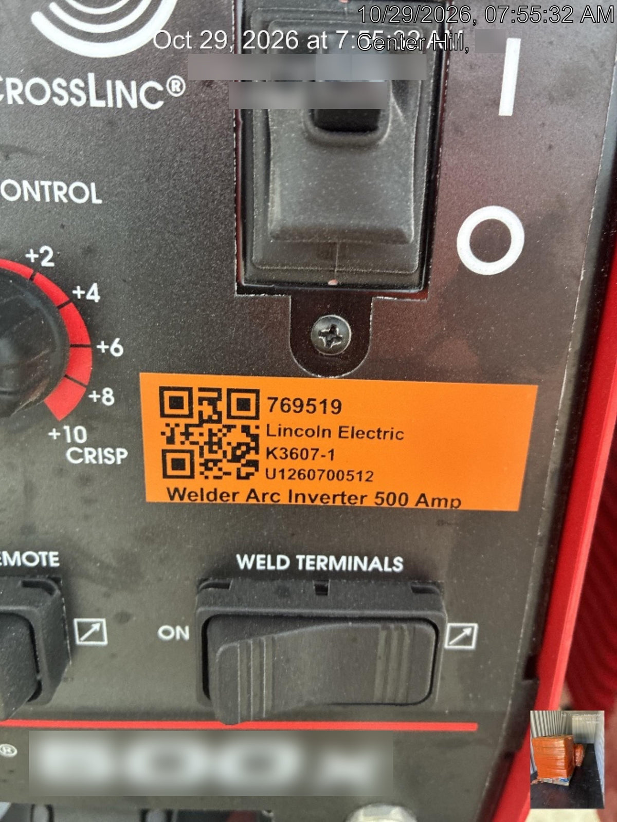 2026 LINCOLN ELECTRIC K3607-1