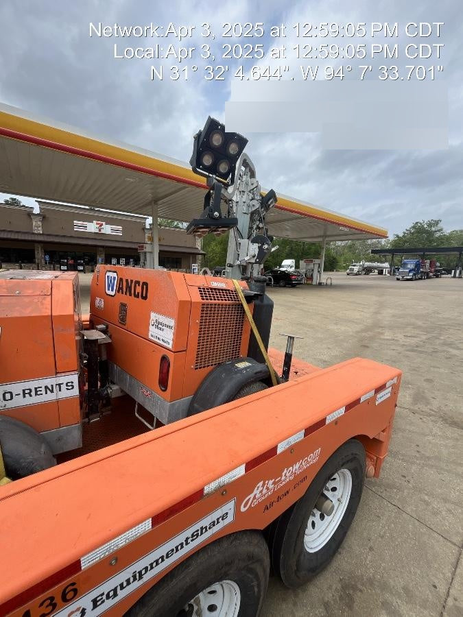 2024 Wanco WLTT-4MM4K Diesel, Deep Sea Controller, Shore Power Plug, Auto Start, (4) 350W LED Floodlights, 4kW Generator, 60 Gal Fuel Tank, 2" Ball, T3