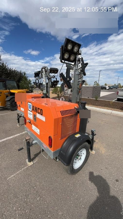 2024 Wanco WLTT-4MM4K Diesel, Deep Sea Controller, Shore Power Plug, Auto Start, (4) 350W LED Floodlights, 4kW Generator, 60 Gal Fuel Tank, 2" Ball, T3