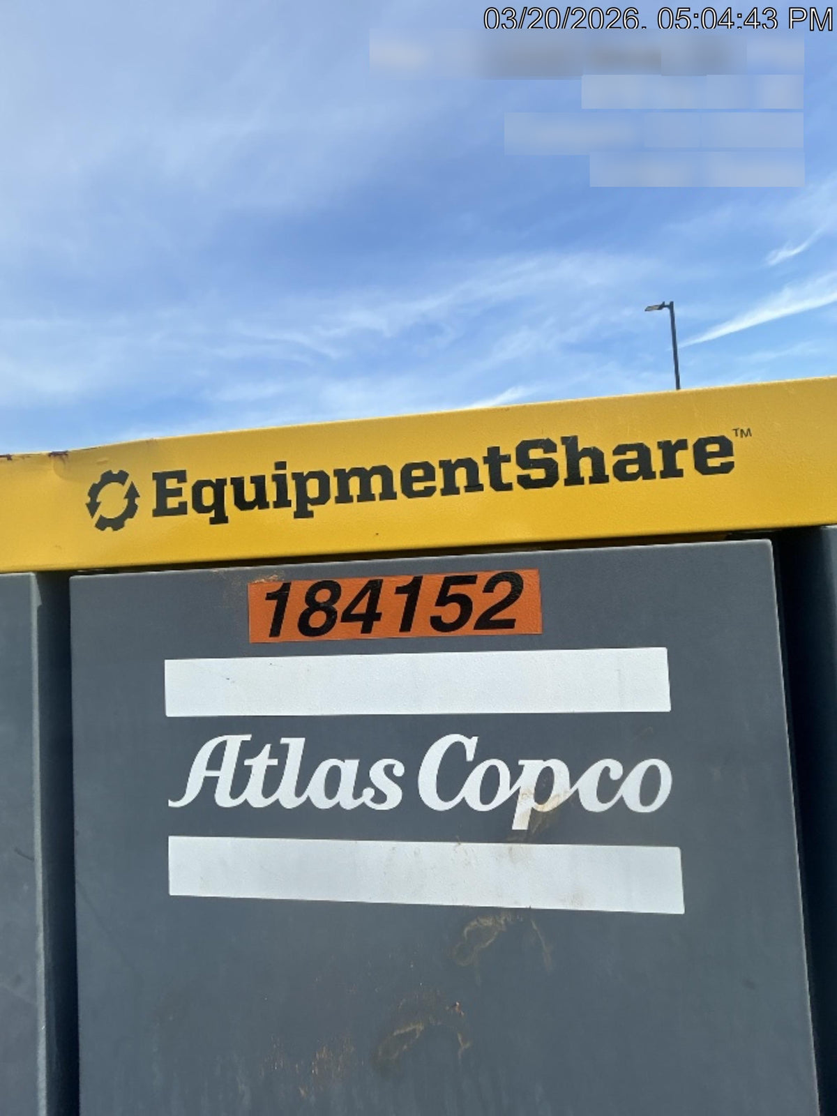 2021 ATLAS COPCO PAC F66 KD-S